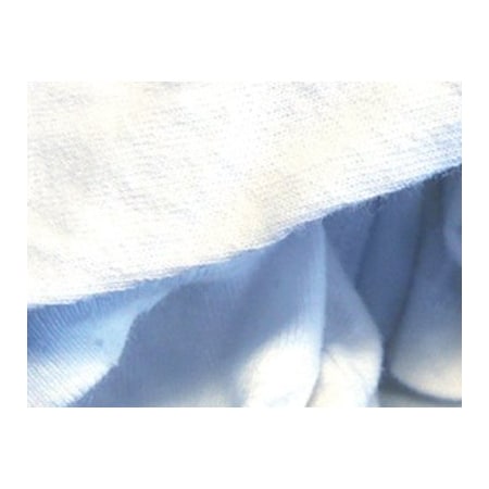 New Pre-Washed White Knit Rags, 10PK